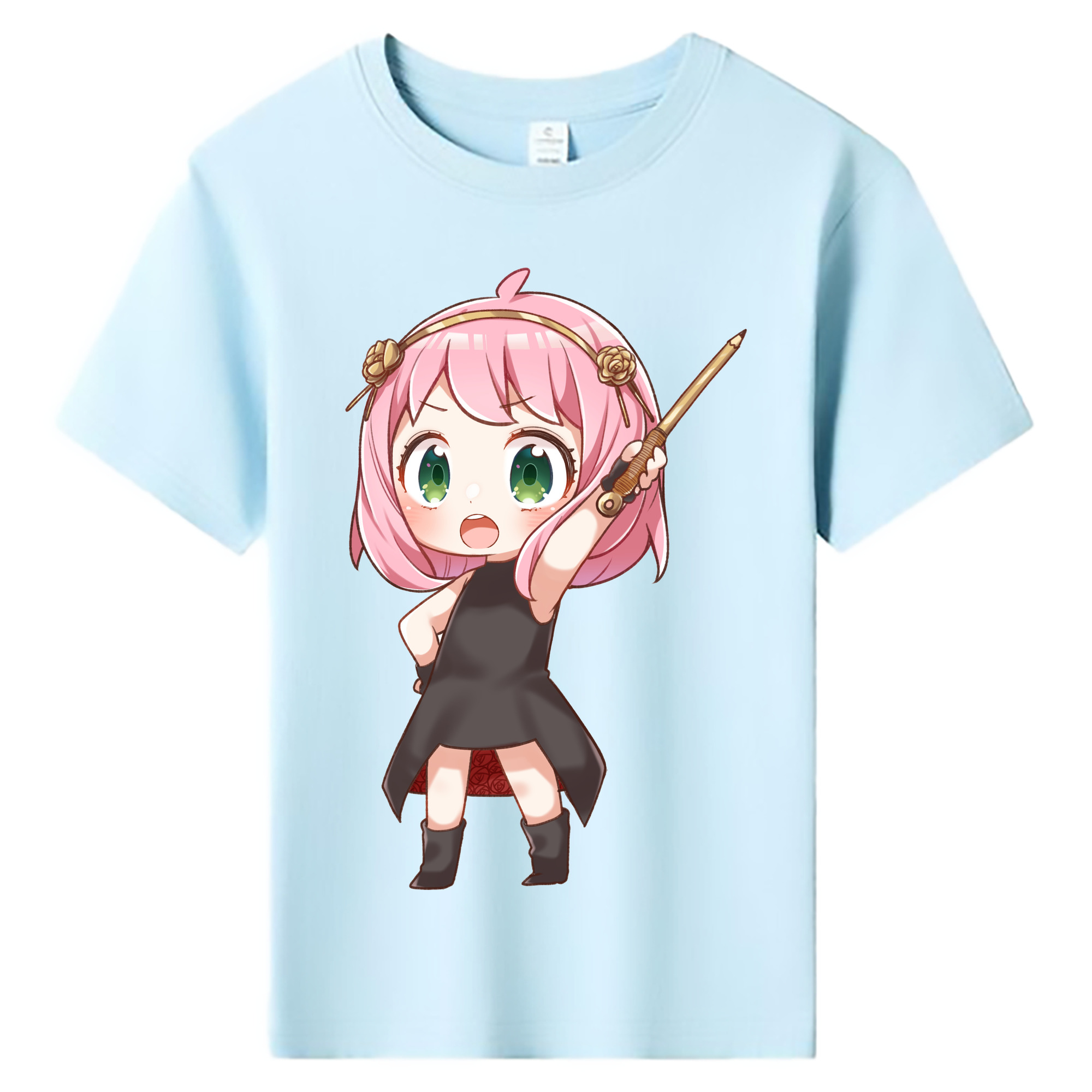 （画像用） SPY×FAMILY间谍家家酒 綿100％キッズTシャツ（フロントプリント）